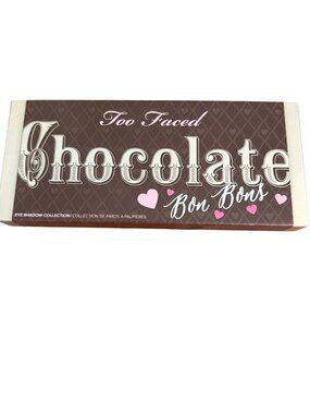 Too Faced Chocolate Bon Bons Eyeshadow Palette 16 Heart Shades Cocoa Powder NEW